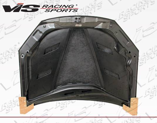 2013-2016 Hyundai Genesis 2 doors AMS Style Carbon Fiber Black Hood