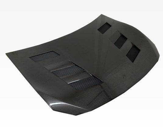 2013-2020 Subaru BRZ 2 doors AMS Style Carbon Fiber Black Hood