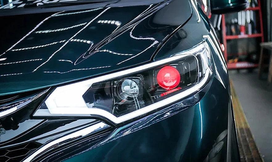 Honda Fit/Jazz Devil Eyes Dual Projector Headlights (2014 - 2018) - K2 Industries