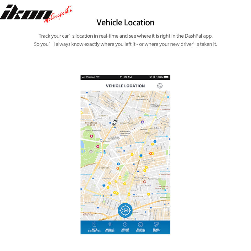 OBD II Auto Fault Code Reader Car Diagnostic Scan Tool Vehicle Check