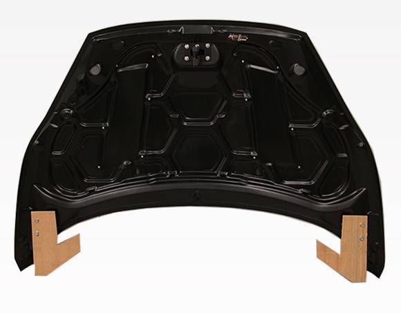 2014-2017 Ford Fiesta 4 doors 2 doors RS Style Carbon Fiber Black Hood