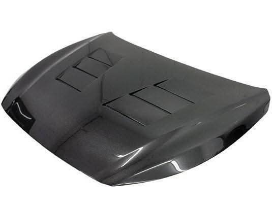 2014-2022 Infiniti Q50 4 doors TERMINATOR Style Carbon Fiber Black Hood