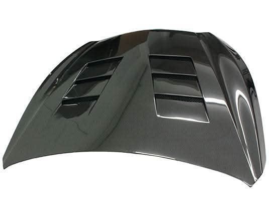 2014-2022 Infiniti Q50 4 doors TERMINATOR Style Carbon Fiber Black Hood