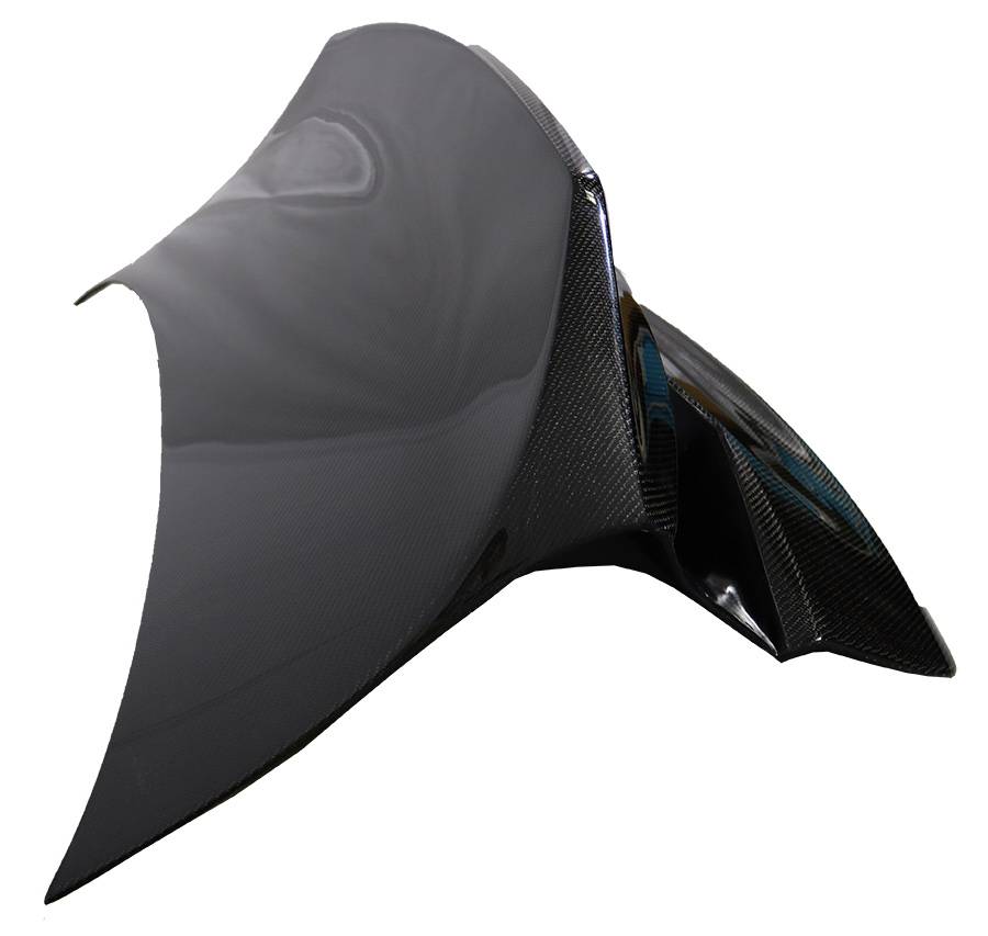 2014-2020 Lexus IS250 IS350 4 doors DEMON Style Carbon Fiber Black Trunk