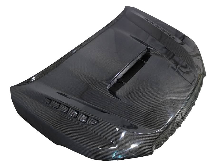 2014-2018 Subaru Forester 4 doors V Line Style Carbon Fiber Black Hood
