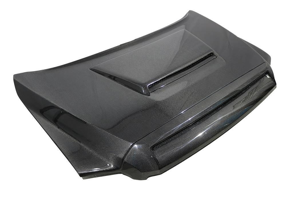 2014-2021 Toyota Tundra 4 doors 2 doors TECHNO R Style Carbon Fiber Black Hood
