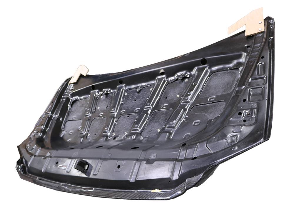 2014-2021 Toyota Tundra 4 doors 2 doors TECHNO R Style Carbon Fiber Black Hood