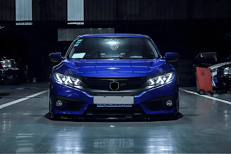 Honda Civic X Lambo Style LED Headlights (2017 - 2020) - K2 Industries