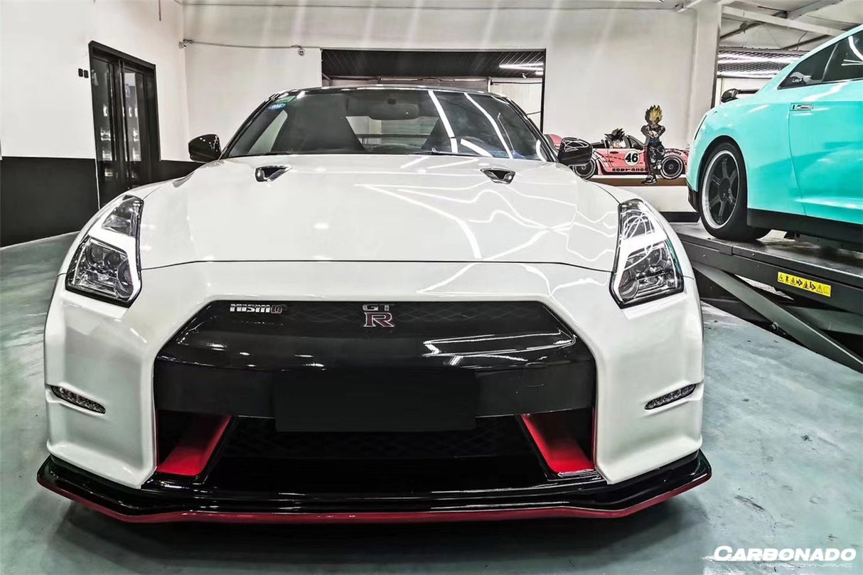 2008-2016 Nissan GTR R35 CBA DBA NISMO Ver15 Style Front Bumper