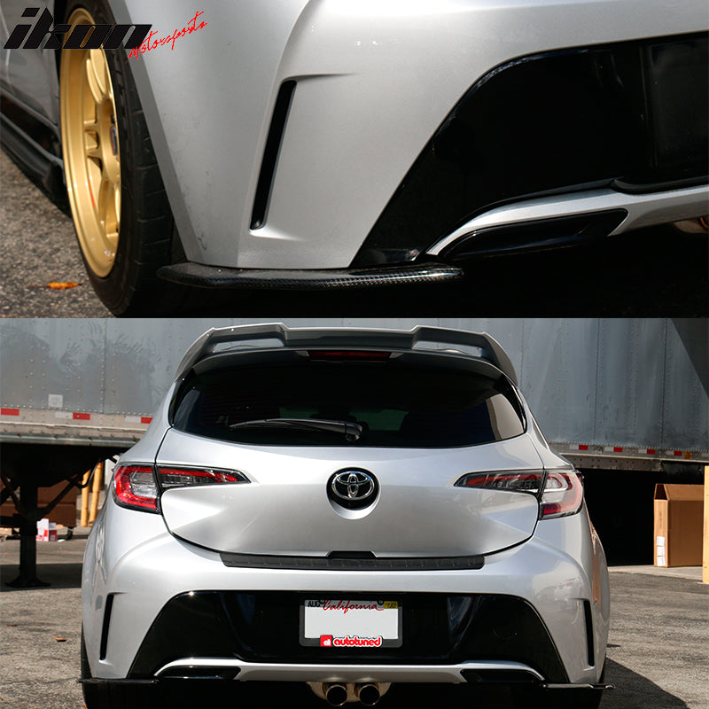2019-2022 Toyota Corolla Gloss Black Rear Reflector Black Out Kit