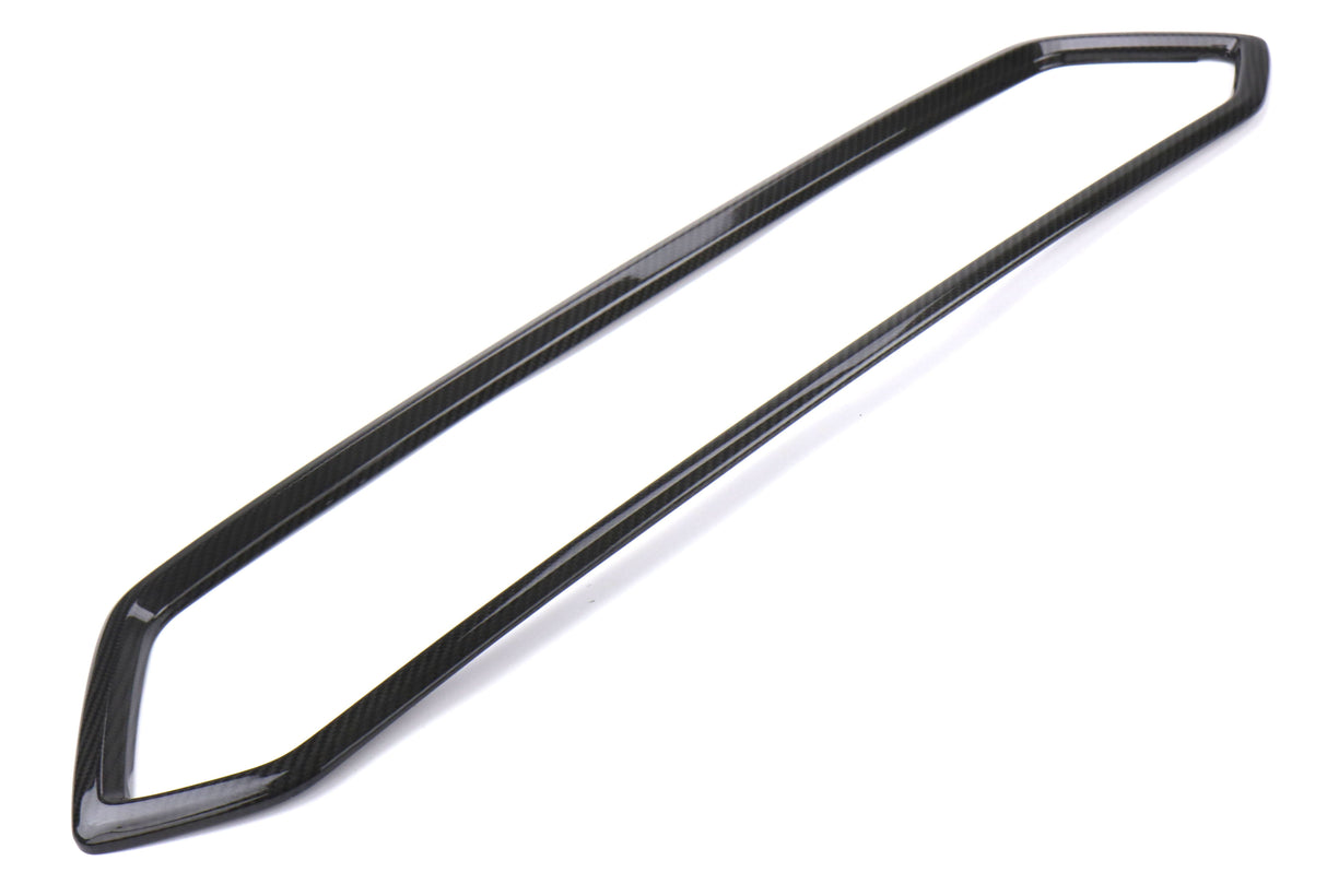 OLM LE Dry Carbon Fiber Grille Garnish (Outer) - 2018-2021 Subaru WRX / STI