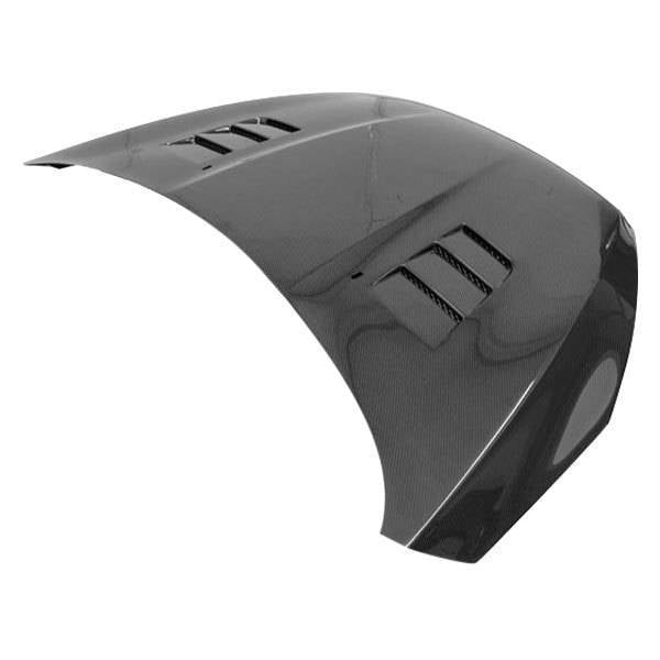 2015-2018 Ford Focus 4 doors 2 doors Racing Serice Style Carbon Fiber Black Hood