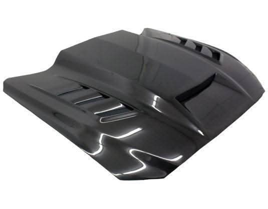 2015-2017 Ford Mustang 2 doors TERMINATOR Style Carbon Fiber Black Hood