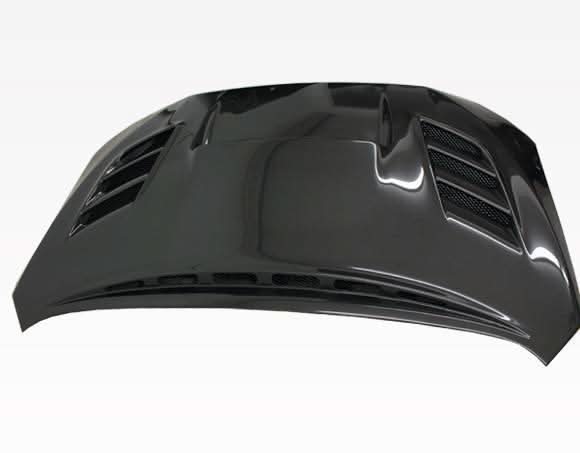 2015-2021 Subaru WRX 4 doors VS 2 Style Double Sided Carbon Fiber Carbon Fiber Black Hood