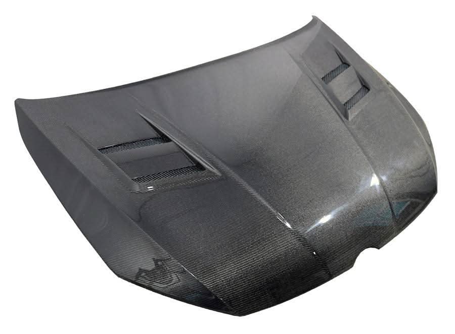 2015-2021 Volkswagen Golf 6 4 doors 2 doors A SPEC Style Carbon Fiber Black Hood