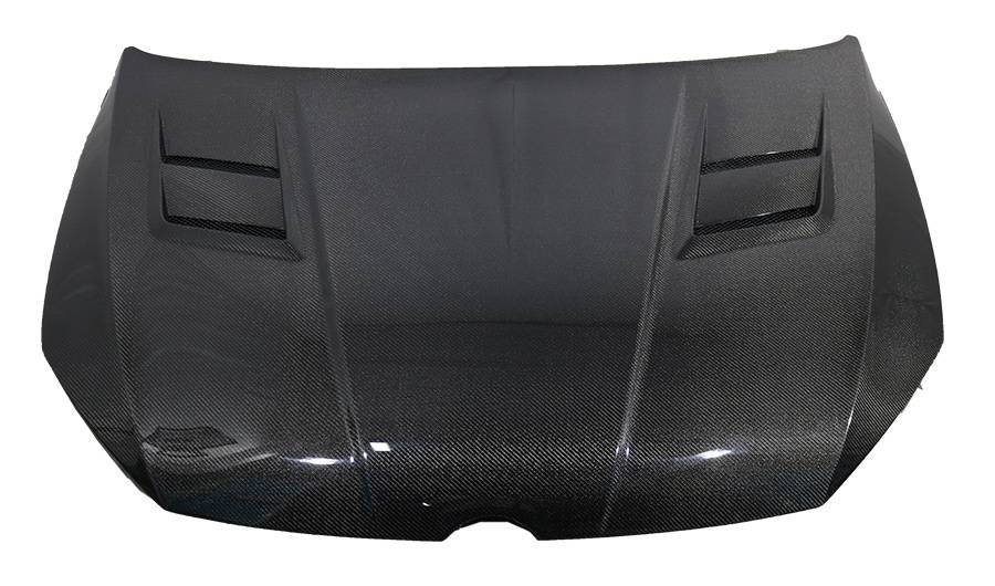 2015-2021 Volkswagen Golf 6 4 doors 2 doors A SPEC Style Carbon Fiber Black Hood