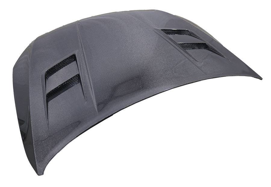 2015-2021 Volkswagen Golf 6 4 doors 2 doors A SPEC Style Carbon Fiber Black Hood