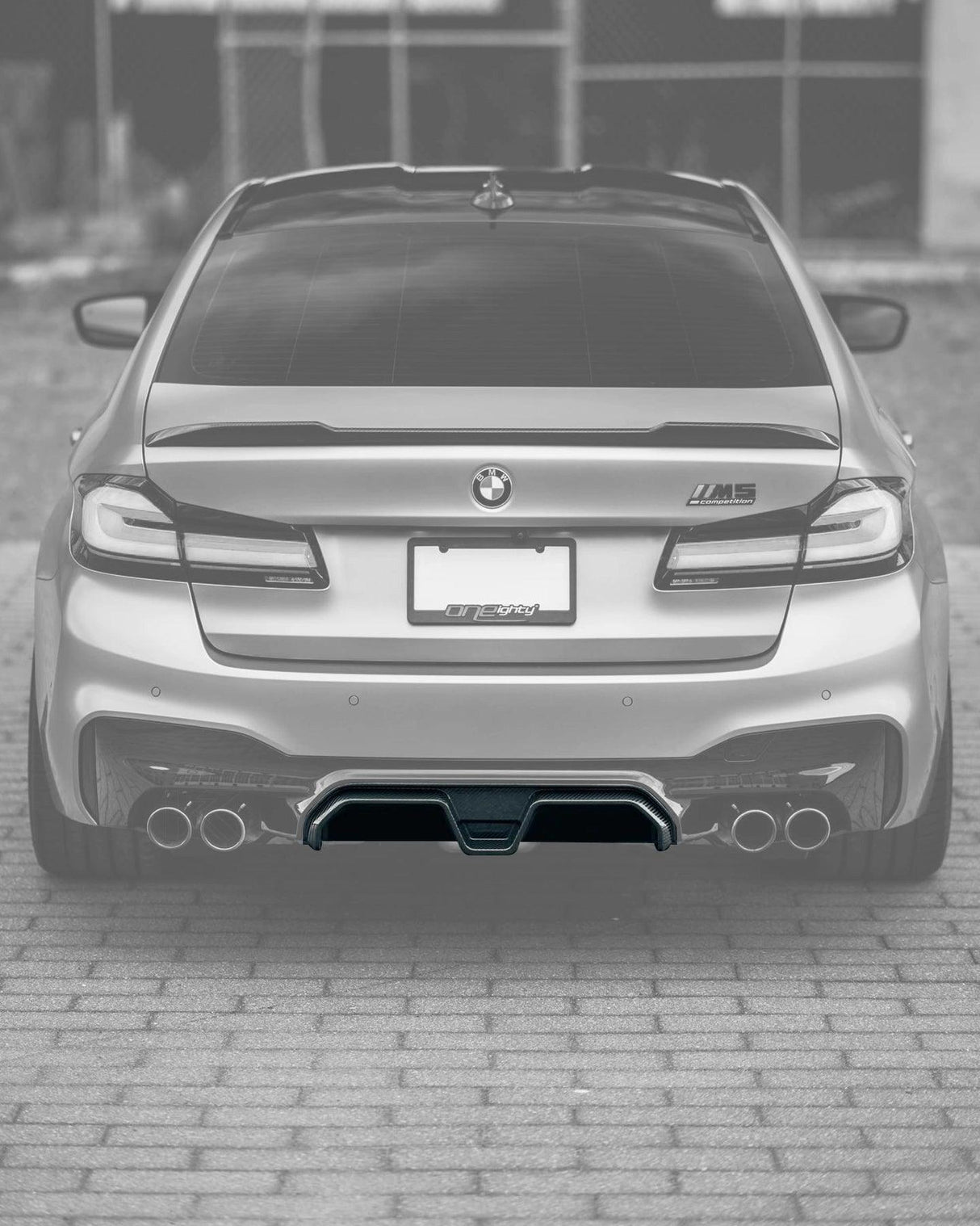 BMW 5 Series F90 M5 CS Style Carbon Fiber Rear Diffuser (2020+) - K2 Industries