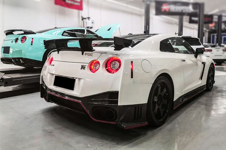 2008-2023 Nissan GTR R35 CBA DBA EBA NSM Style Carbon Fiber Trunk Spoiler Wing