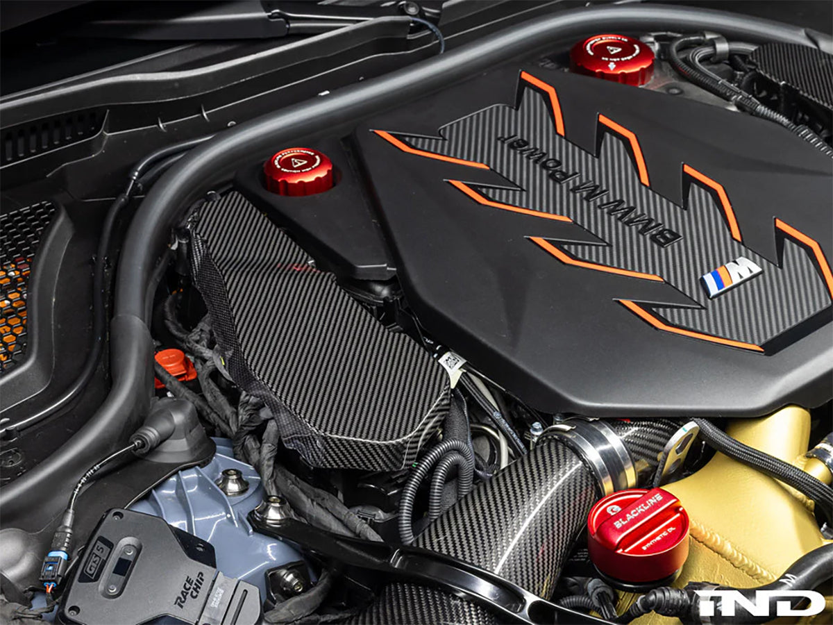 AutoTecknic Pre-Preg Carbon Engine Cover Extension Set - G90/ G99 M5