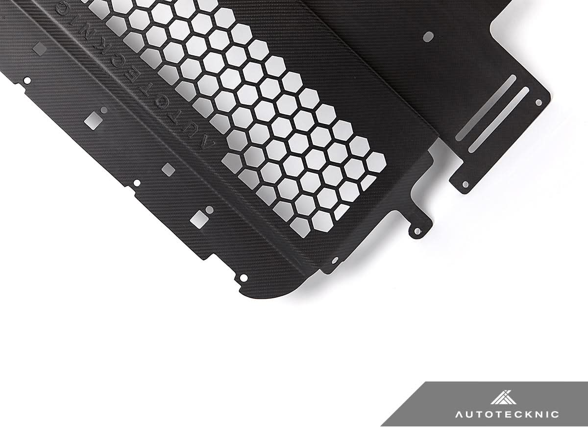 AutoTecknic Dry Carbon Oil Cooler Guard - BMW G87 M2 | G80 M3 | G82/ G83 M4
