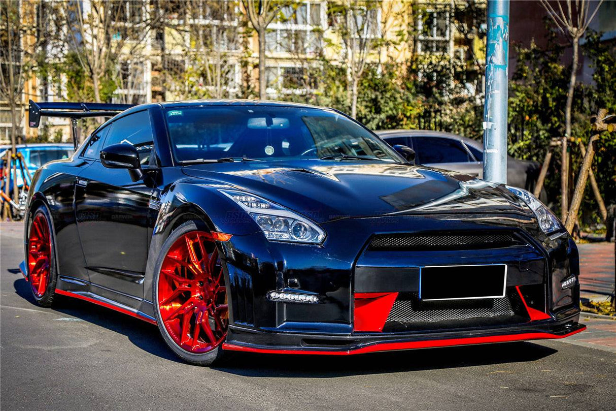 2008-2016 Nissan GTR R35 CBA DBA NISMO Ver15 Style Front Bumper