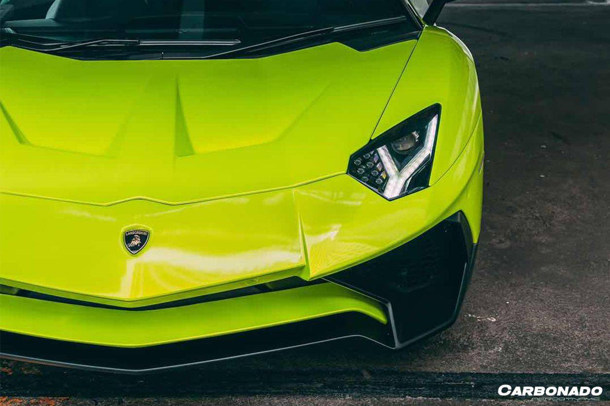 2011-2021 Lamborghini Aventador LP700 LP740 Coupe Roadster Carbon Fiber Hood