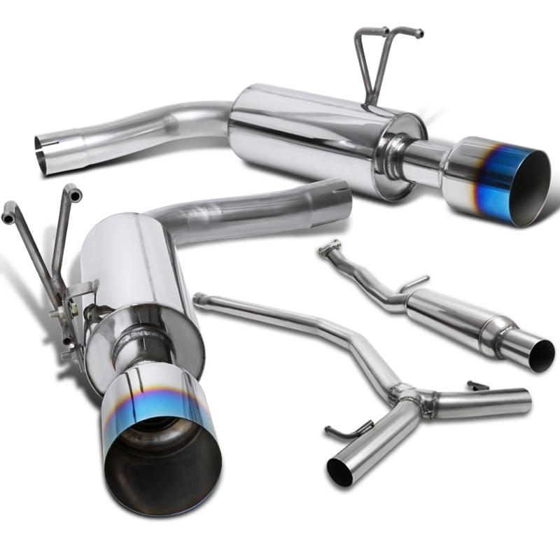 Spec-D Tuning Exhaust Honda Civic Sedan 1.5T Turbo (2016-2021) Polished/Burnt Tips