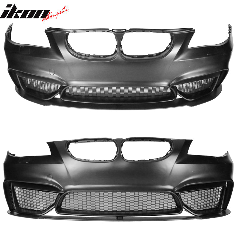 2004-2010 BMW E60 5 Series M4 Style Unpainted Front Bumper Cover PP