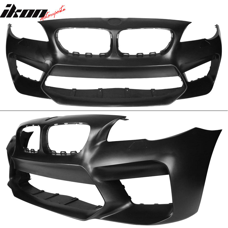 2011-2016 BMW 5 Series F10 Sedan M5 Style Unpainted Front Bumper PP