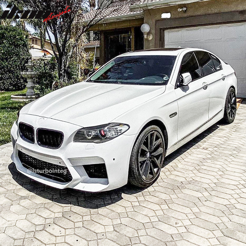 2011-2016 BMW 5 Series F10 Sedan M5 Style Unpainted Front Bumper PP