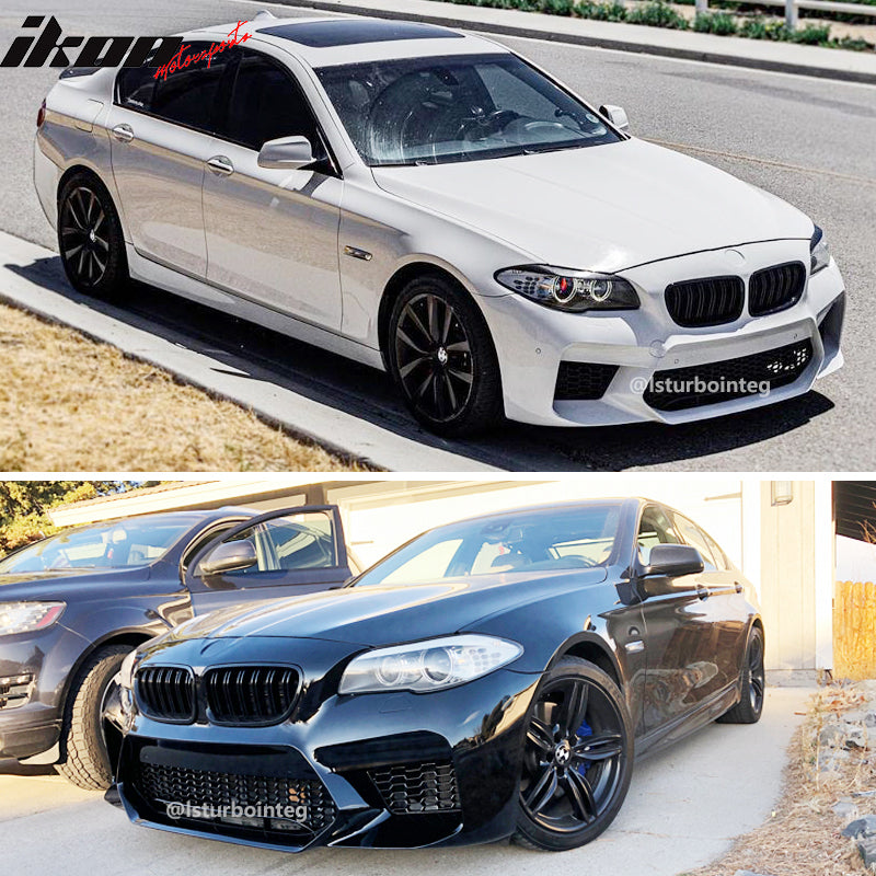 2011-2016 BMW 5 Series F10 Sedan M5 Style Unpainted Front Bumper PP