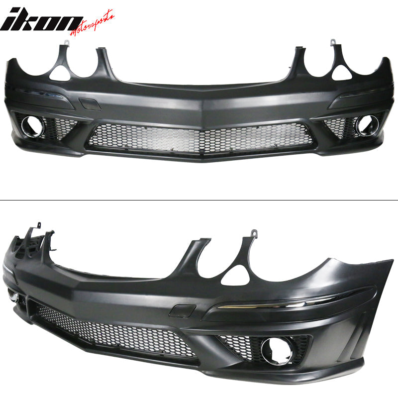 2007-2009 Mercedes-Benz W211 E Class Front Bumper with Grille LED DRL