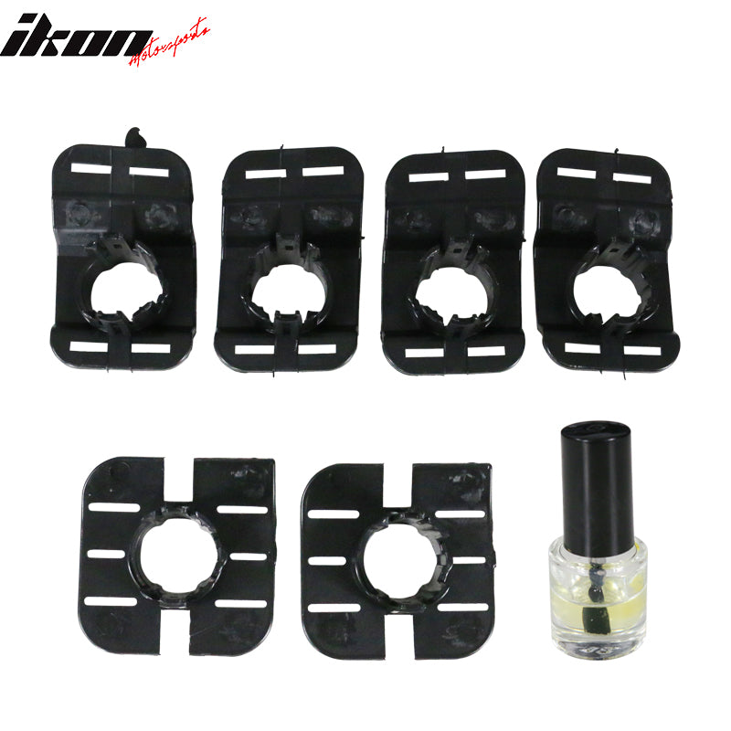 2007-2009 Mercedes-Benz W211 E Class Front Bumper with Grille LED DRL