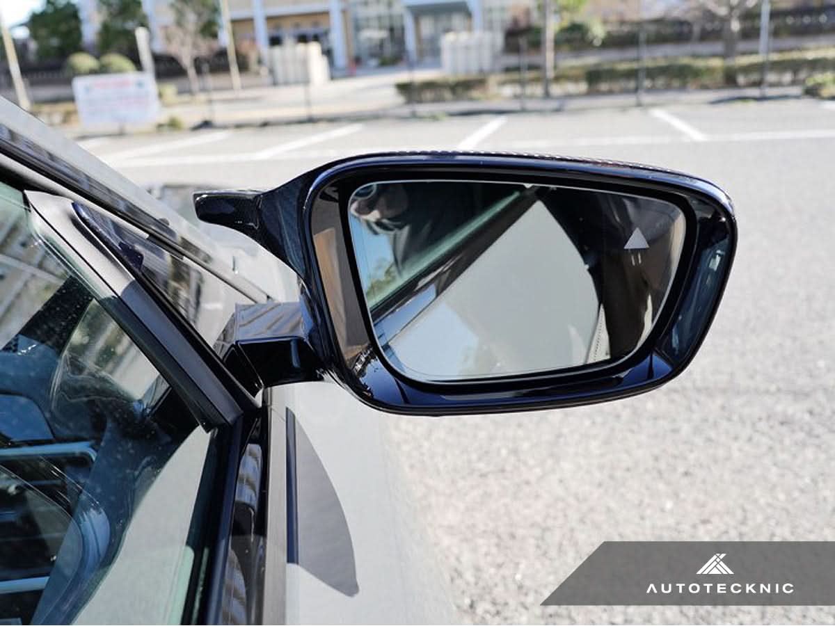 AutoTecknic G8X Style M-Inspired Version II Dry Carbon Mirror Covers - BMW G30 5-Series