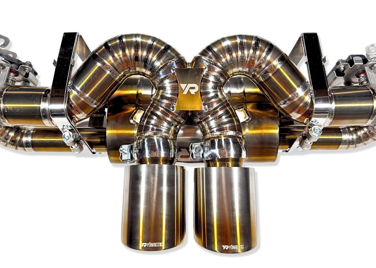 Porsche 992 GT3 / GT3 RS Valved Performance Exhaust System - Yonristic Performance