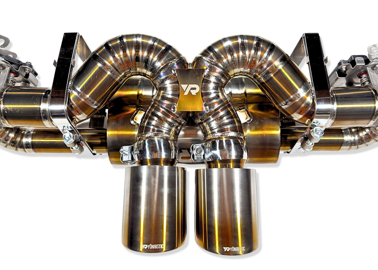 Porsche 992 GT3 / GT3 RS Titanium Exhaust System VANTA Edition - Yonristic Performance