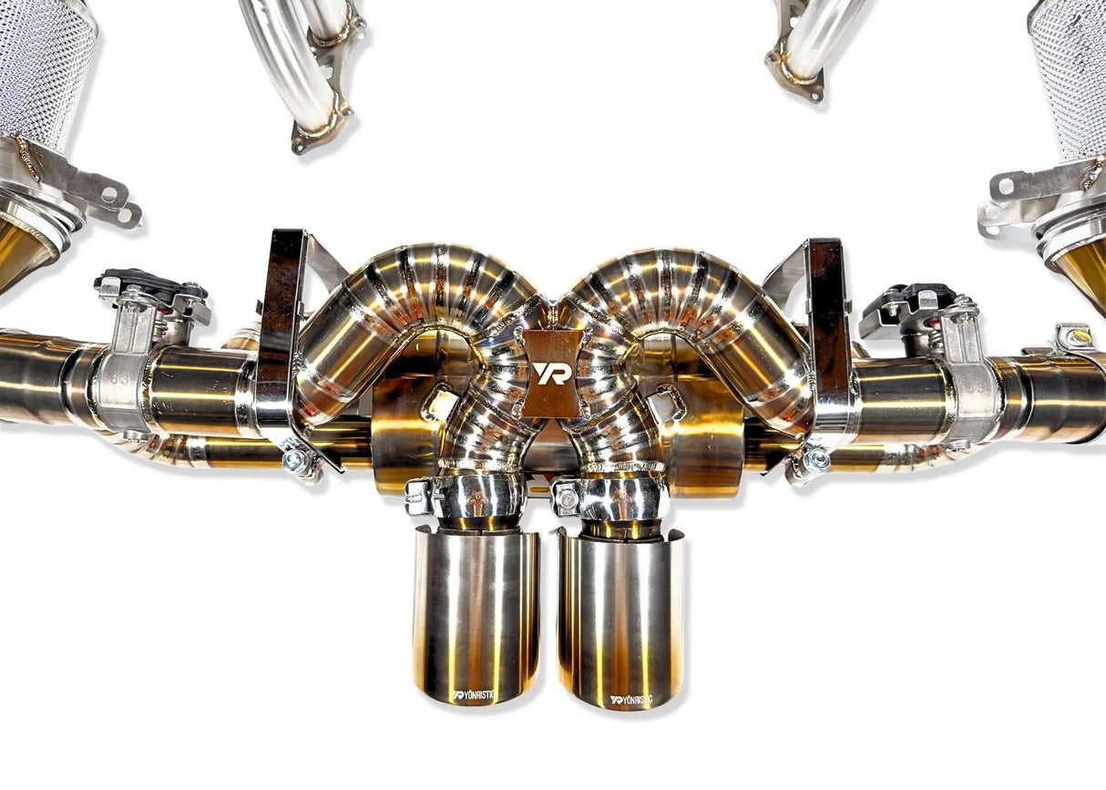 Porsche 992 GT3 / GT3 RS Valved Performance Exhaust System - Yonristic Performance