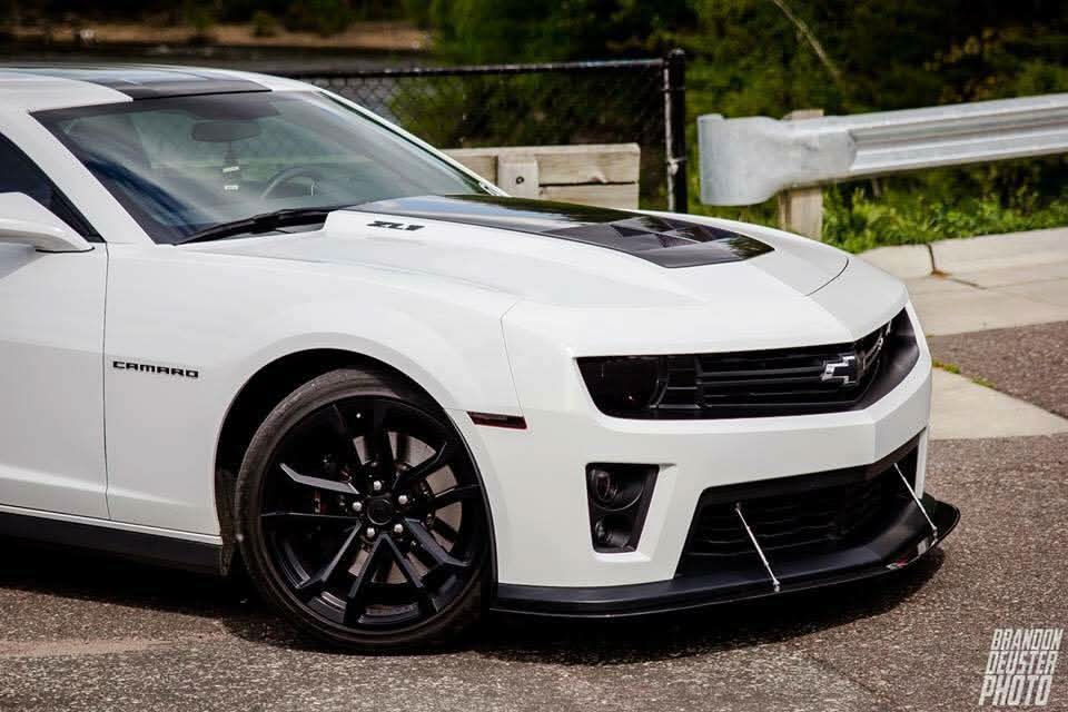 Chevrolet Camaro ZL1 Carbon Fiber Front Wind Splitter 2012 - 2015