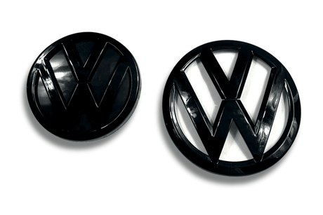 VW Golf 7 - Base, GTI, R - Gloss Black Emblem Set (2013-2017) - K2 Industries