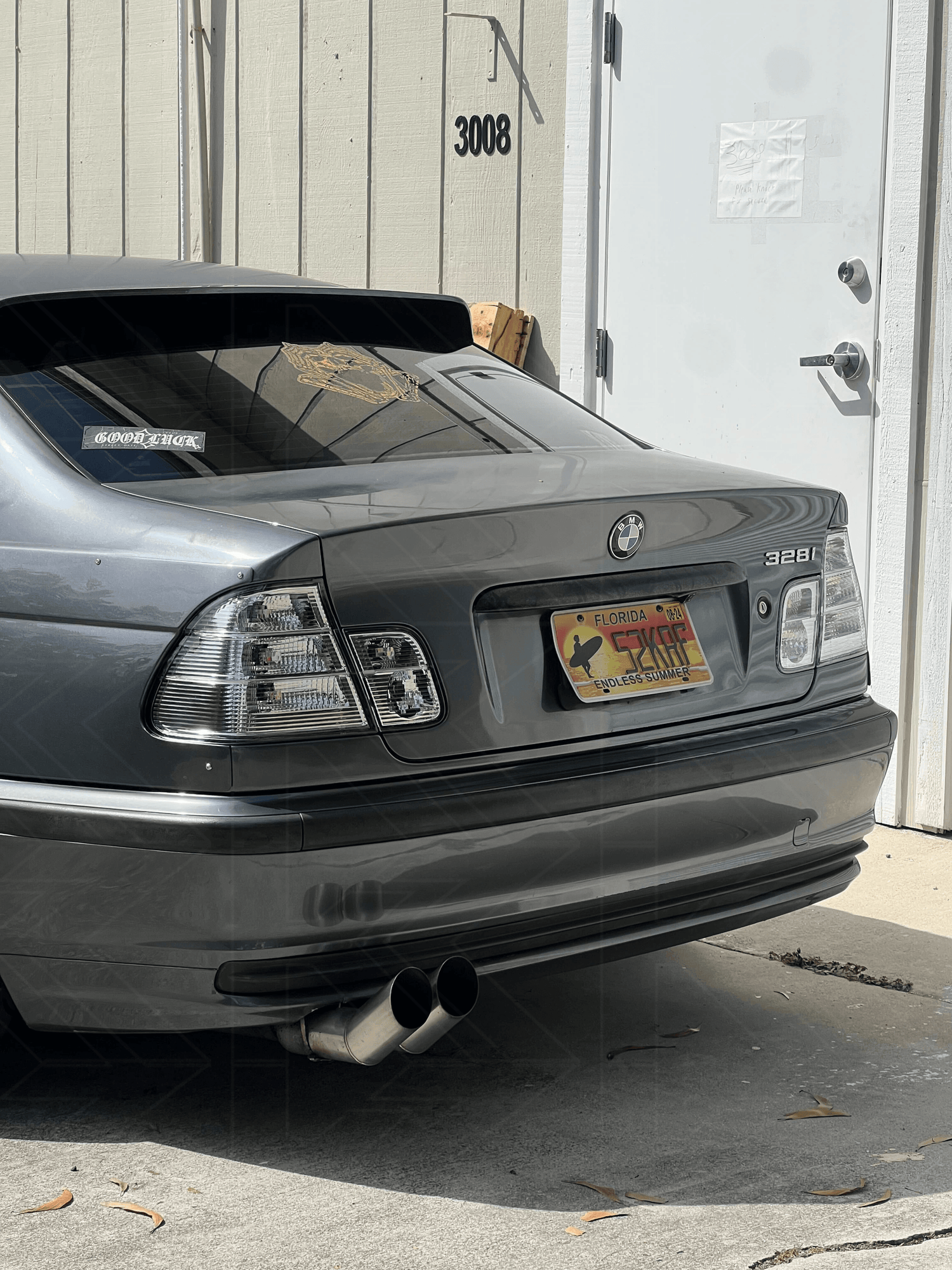 BMW 3-Series E46 Sedan Clear Tail Lights (1998-2006) - K2 Industries