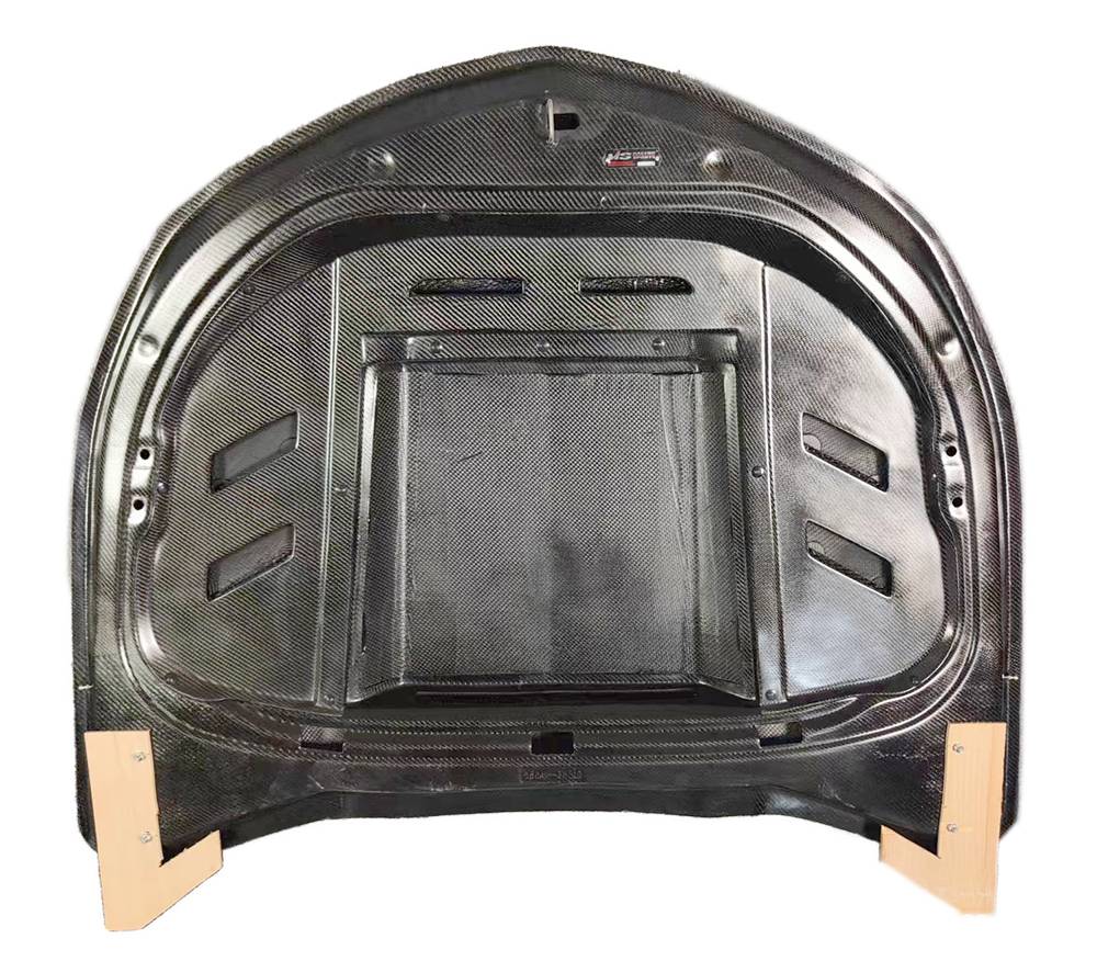 2016-2023 Chevrolet Camaro 2 doors TERMINATOR Style Double Sided Carbon Fiber Carbon Fiber Black Hood