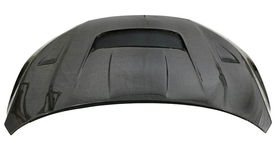 2016-2021 Honda Civic 4 doors VRS Style Carbon Fiber Black Hood