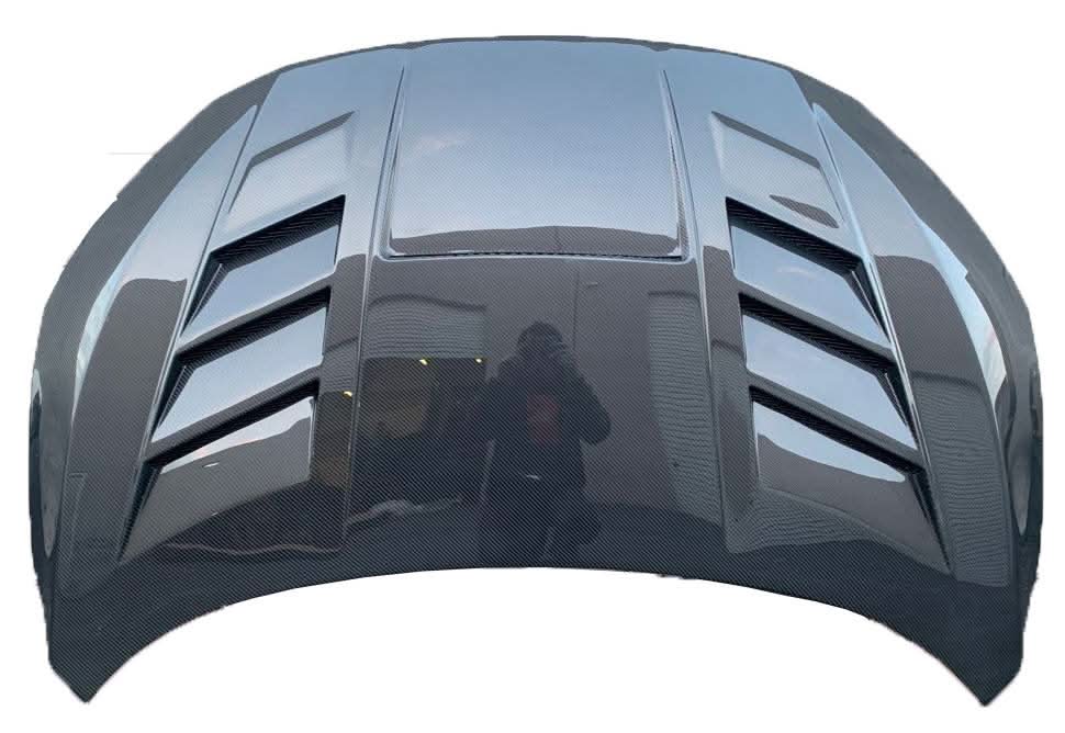 2016-2021 Honda Civic VS 2 Style Carbon Fiber Hood