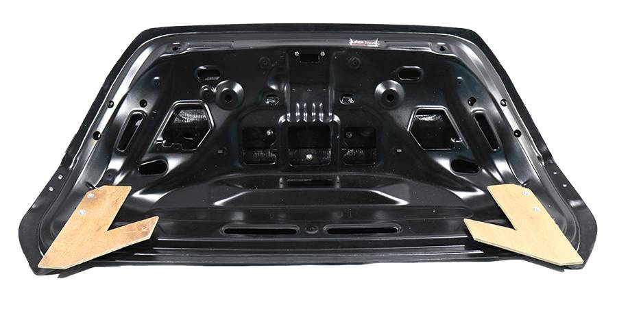 2016-2021 Honda Civic 4 doors Carbon Fiber Black Trunk