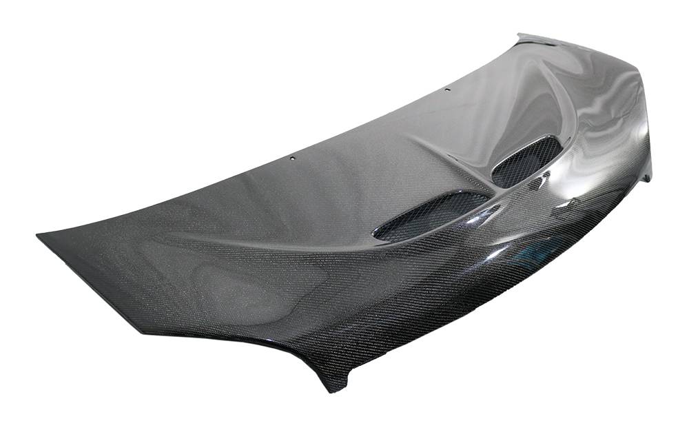 2016-2019 Smart Fortwo AS Style Carbon Fiber Black Hood