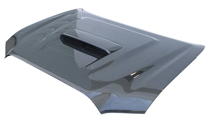 2016-2023 Toyota Tacoma 2 doors TECHNO R Style Carbon Fiber Black Hood