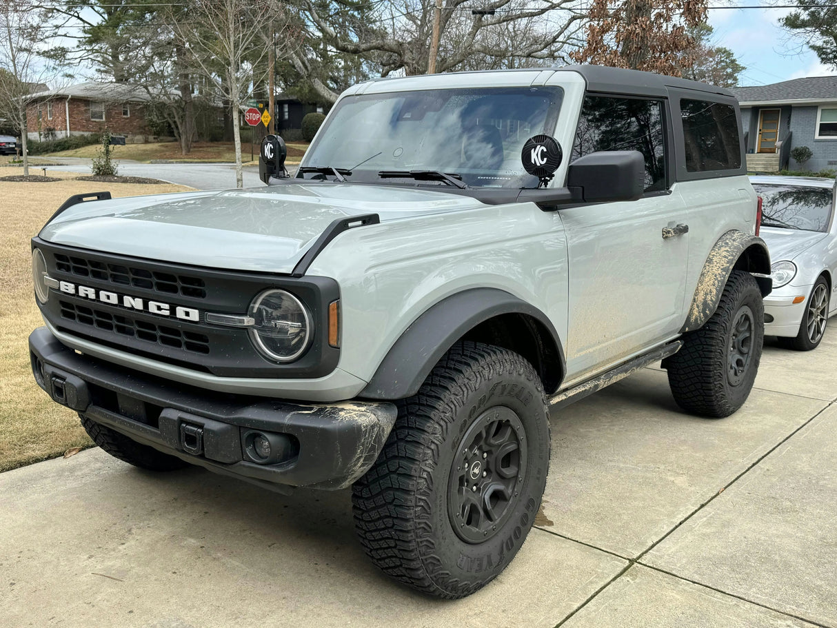 KC HiLITES 6" SlimLite LED Cover Topo Overlays - Universal