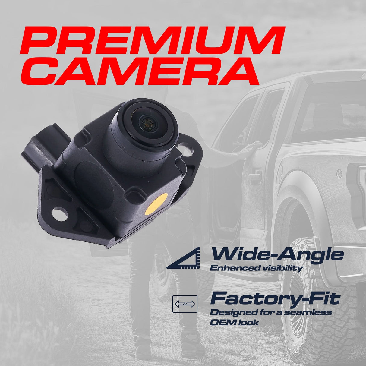 Jeep Grand Cherokee (2016-2021) OEM Replacement Backup Camera OE Part # 68367609AA, 68274727AB, 68274727AC, 68319465AA, 68319465AB