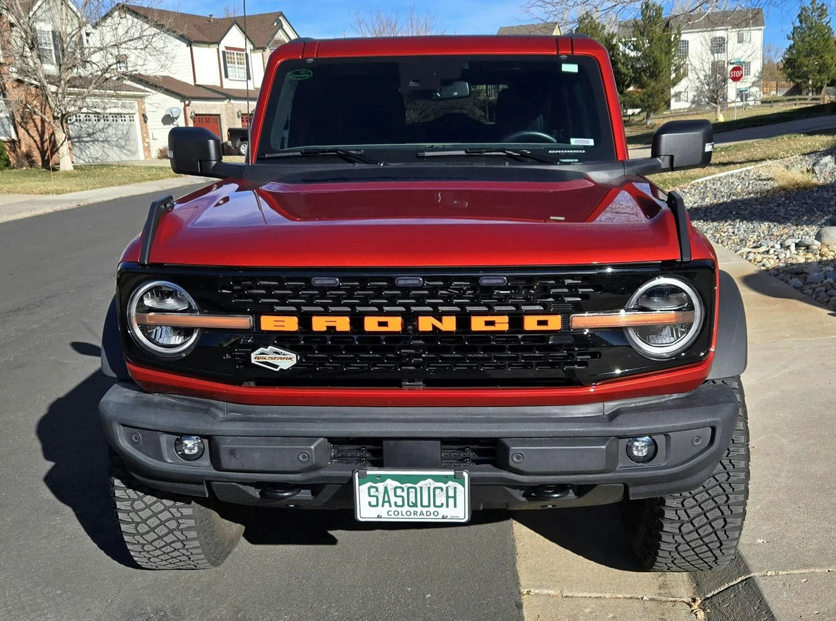 Printed Series Signature DRL Bar Overlays - 2021+ Bronco (Signature Headlights)